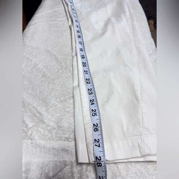 By Anthropologie Women’s white Pants Size 28 - Picture 10 of 10